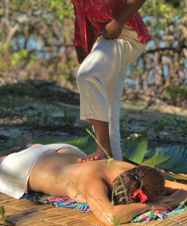 Massagem com Val